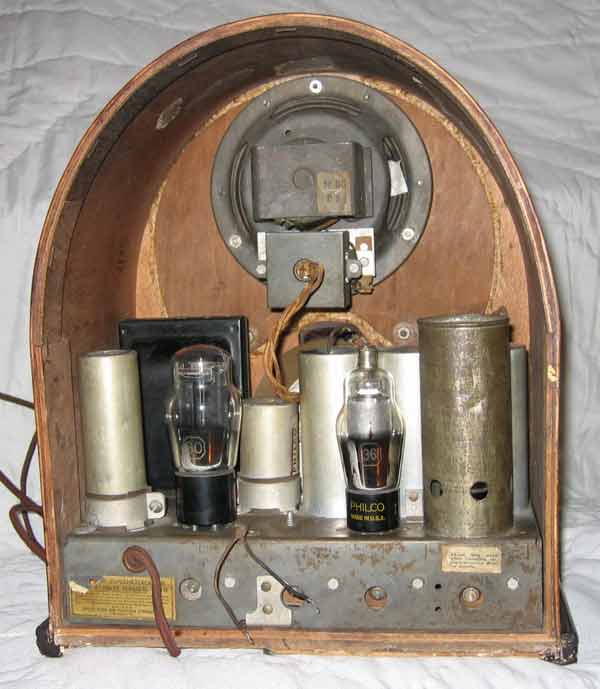 old radio parts